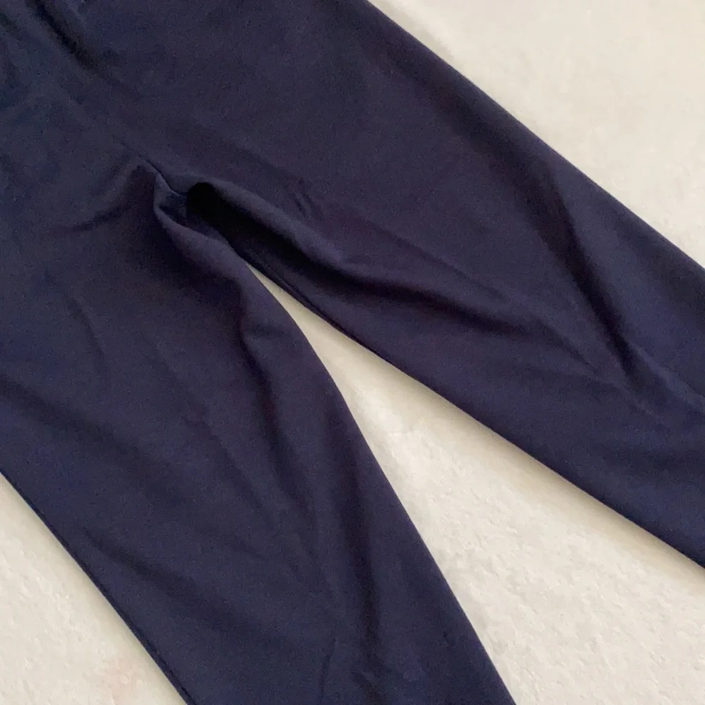Ralph Lauren | Navy Blue Dress Pants School Uniform Cinch Hem Adjusted Waist 8R